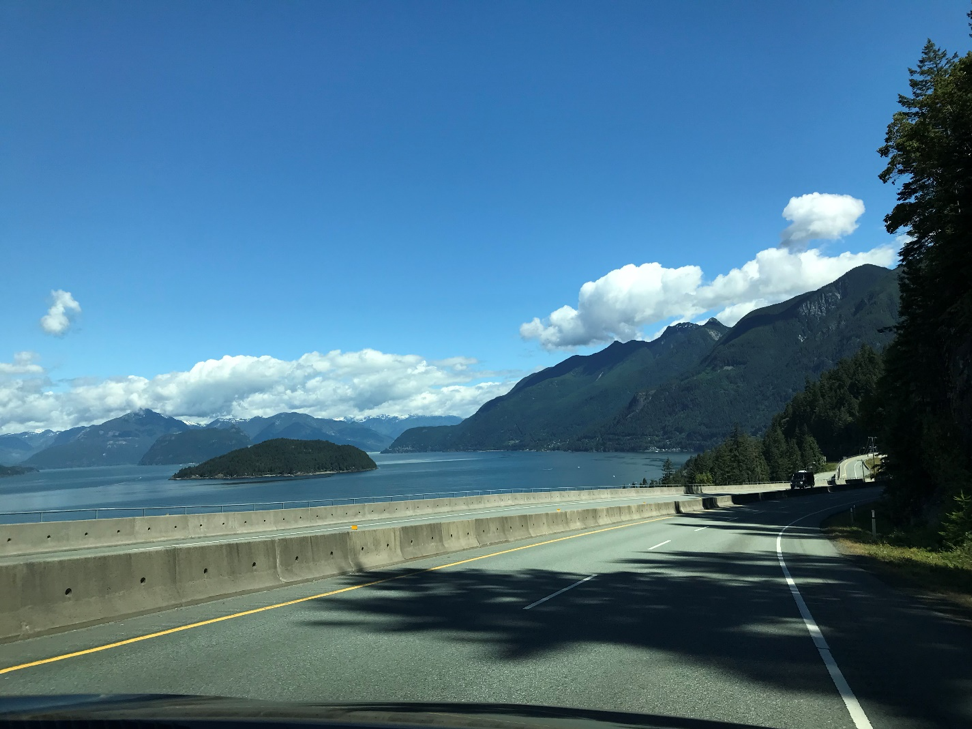 Sea to Sky Highway, Canada by Mindful Meggie